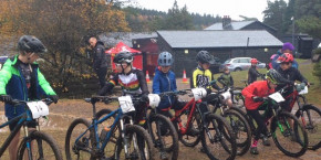 Wet and muddy, a perfect end to the Go Race MTB Series in Nant BH.