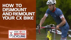How to dismount and remount your cyclo-cross bike