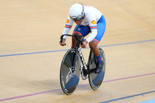Kadeena Cox wins gold in the C4 women's 500m TT at the UCI 2024 Para-cycling track world championships