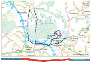 2013 Tour of Britain route stage three