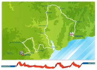 2013 Tour of Britain route stage six