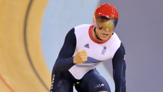 Great Britain storm to men&#039;s team sprint gold with world record