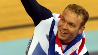 Sir Chris Hoy celebrates &lsquo;perfect end&rsquo; to Olympic career as he becomes Britain&#039;s greatest Olympian