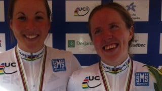 Para-cycling worlds: Turnham and Hall win silver in Tandem road race