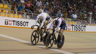 Kenny wins second medal at UCI Track Cycling World Cup with sprint silver