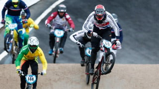 Phillips battles to fifth as torrential rain batters UCI BMX World Championships