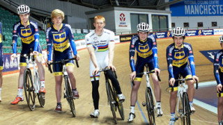 Launch time for Velocity WD-40 Junior and Youth Cycling team