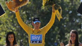 Bradley Wiggins makes history as first British Tour de France winner