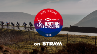 The British Cycling Ride Further Challenge on Strava