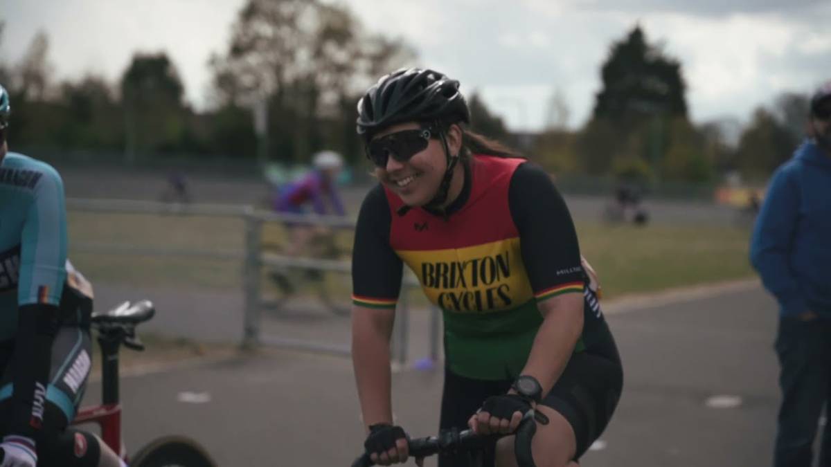 can you ride a bike on a track