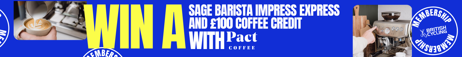 Win a coffee machine with Pact