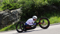Top 10 finishes for Barrow and Faucher on day one of the UCI Para Cycling Road World Championships