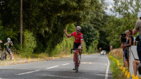 Morgan soars to Stars of South West road race win after collarbone break jeapordised season