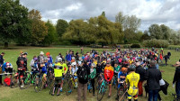 Record-breaking number of women at cyclo-cross race, as organisers smash targets