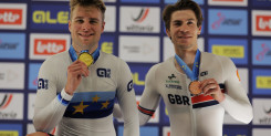 Fantastic five medals for Great Britain on day three of 2025 UEC Track Elite European Championships