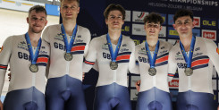 Pursuit to podium for Great Britain Cycling Team on day two of the 2025 UEC Track Elite European Championships