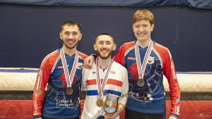 Matt Hill and Lauren Hookway crowned national champions at Cycle Speedway British Indoor Championships
