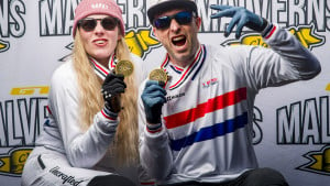 Sophie Cade and Scott Beaumont secured back-to-back wins at the National 4X and Dual Slalom Championships
