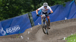 British Mountainbikers battle the weather at European Championships