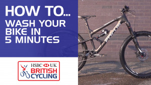 How to wash your bike in 5 minutes
