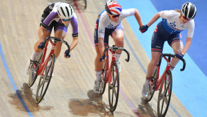 Anna Docherty and Jenny Holl and Rhys Britton and Fred Wright win National Madison titles