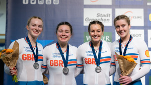 Silver start for Great Britain Cycling Team in Grenchen