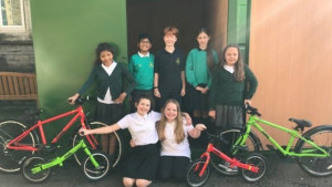 660 bikes headed to schools in Cardiff to support cycling projects