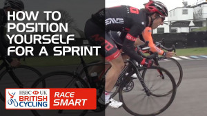 How to position yourself for a sprint - Race Smart