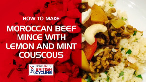 Moroccan mince with lemon and mint couscous