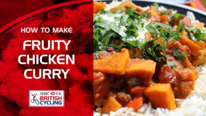 Fruity chicken curry