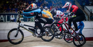 Double victories for Shriever and Whyte to end National BMX Racing Series