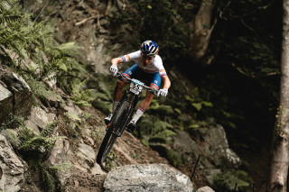 Tom Pidcock MTB cross-country world champion Glasgow 2023