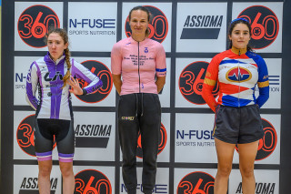 Tour of the North West, female podium shot