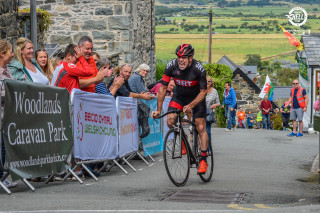 Harlech Hell Climb finish line