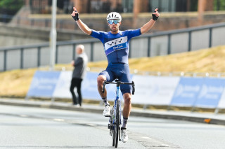 Stockton Cycling Festival Grand Prix, Jake Scott win.