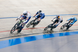Hamish Turnbull finished fourth in the men's keirin