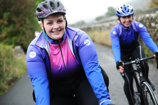 Two road riders out for a ride