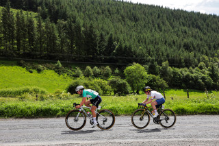 Kopecky and Henderson on Horseshoe Pass