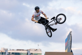 Jude Jones at the 2024 UCI Urban Cycling World Championships