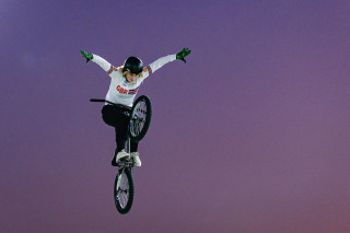 Sasha Pardoe at the 2024 UCI Urban Cycling World Championships