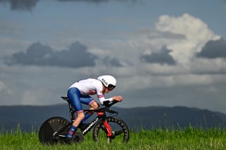 Geraint Thomas at the 2023 UCI Cycling World Championships