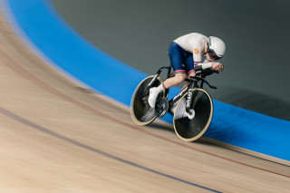 Michael Gill in the men's IP at the 2025 UEC Track Elite European Championships