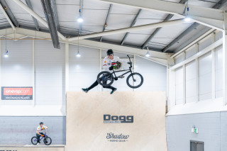 BMX Freestyle Park riders training in Ale kit