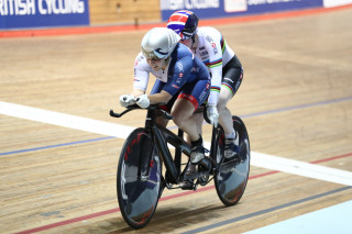 Sophie Thornhill and Helen Scott secure Great Britain's second gold of the night.