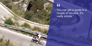 Get a quote in minutes British Cycling travel insurance