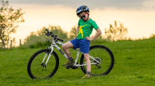 Kids in cycling kit ready for a Summer of Cycling