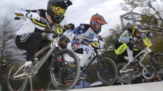 BMX action at Perry Park - rounds three and four 