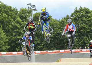 Riders at Peckahm BMX Track 2019.