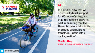 The #ChooseCycling network of businesses aims to promote cycling as an everyday transport option.