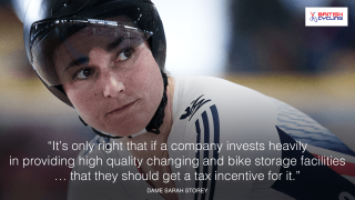 Tax breaks for cyclists and supportive employers